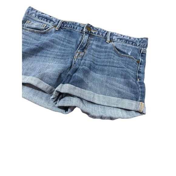 Mossimo Size 12 Roll Hem Denim Jean Shorts - Picture 2 of 4